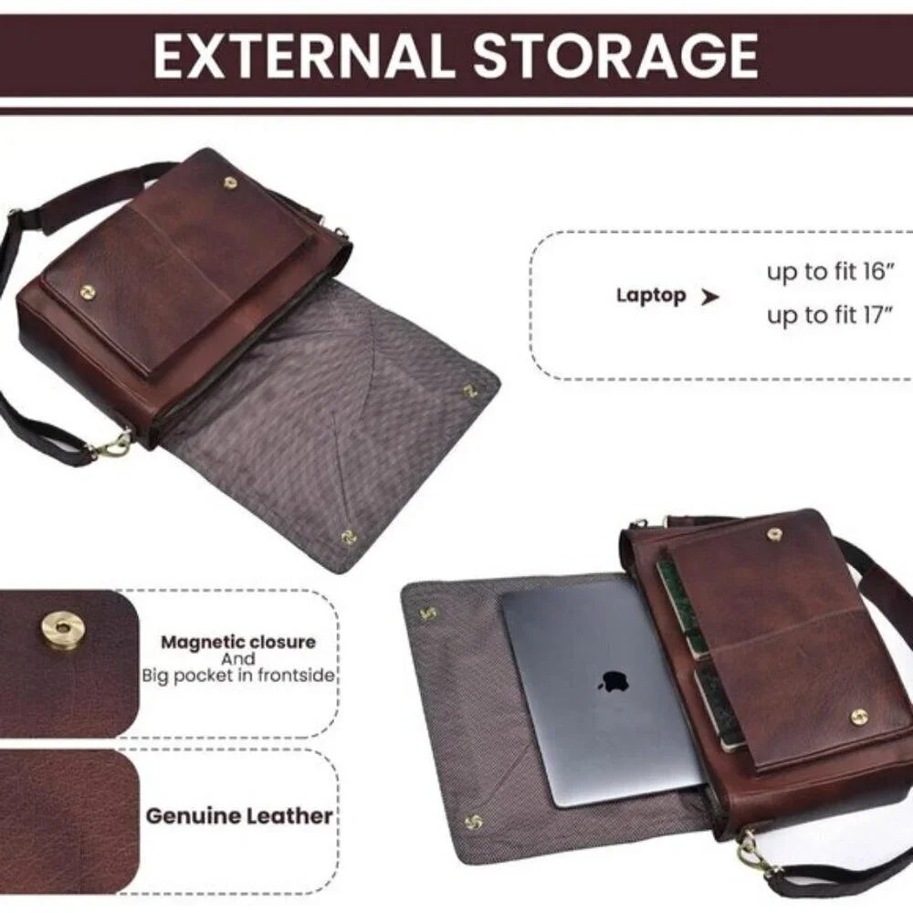 LEATHER VILLAGE premium handcrafted